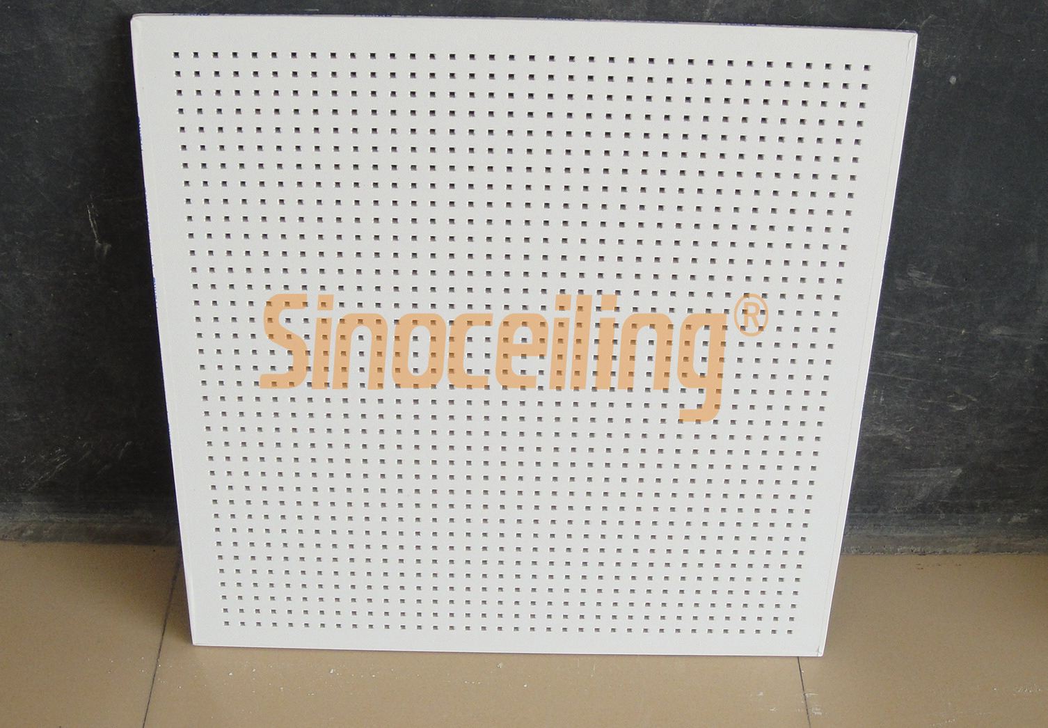 Perforated Gypsum Tile Perforated Pvc Gypsum 5mm Square Hole