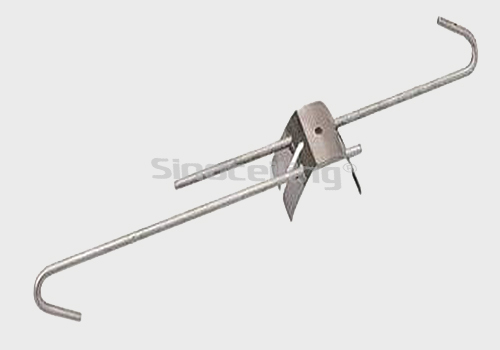 hook and spring hanger for ceiling grids system