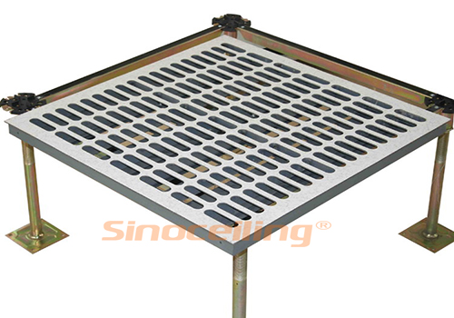 steel perforated raised floor for data center