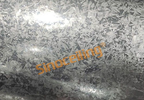 large spangle GI steel plate