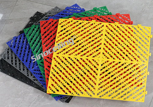 interlock pvc garage flooring tile