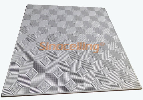 white #567 gypsum ceiling tile
