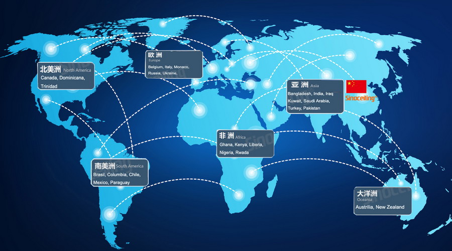 Global Market of vinyl flooring,ceilings & drywall partition system